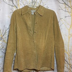 Vintage Coldwater Creek Suede Jacket